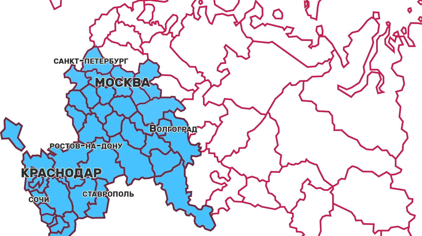 Карта в Железноводске